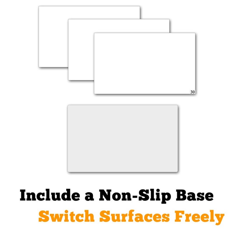 SATECH Sticky Tacky Mat 24" x 36" White with Non-Slip Base (Case of 3 Mats,30 Sheets Each,with Frame) for Cleanroom Laboratory Hospital Construction Home - Image 2